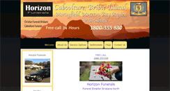 Desktop Screenshot of horizonfunerals.com.au
