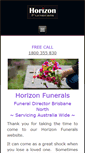 Mobile Screenshot of horizonfunerals.com.au
